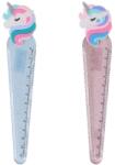 Nebulo Vonalzó NEBULO 13 cm Unikornis (V-13-UNI) - nyomtassingyen
