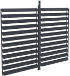 G21 forgatható lamellás oldalfal 2, 8x2, 2 m Austin pergolához (63900805) - platinashop