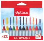 Optima Zsírkréta OPTIMA Max Jumbo kerek 12 színű (100142) - nyomtassingyen