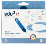 edu3 Zsírkréta EDU3 jumbo kerek hegyezett 12 színű (3131012) - nyomtassingyen