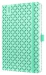 Sigel Naptár, A6, heti, 2026, kemény borító, SIGEL "Jolie", menta zöld (J6126) - nyomtassingyen
