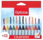 Optima Zsírkréta OPTIMA Max Jumbo kerek 12 színű (100142)