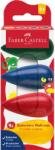 Faber-Castell Zsírkréta készlet, FABER-CASTELL "Marok", 4 különböző szín (120408) - mystock