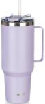 BANQUET Cană termică din oțel inoxidabil cu mâner Twain 1200 ml, lila, mov deschis