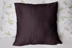Jiří Polášek Egyszínű Jersey párnahuzat - Barnáslila | 50 x 50 cm (44722184-03-c.65-50x50)