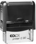 Colop Bélyegző C30 Colop fekete ház/lila párna - tonerpiac