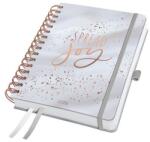Sigel Naptár, spirál, A5, heti, 2026, kemény borító, SIGEL "Jolie", Glittery Joy (J6605) - tonerpiac