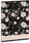 Ars Una Leckefüzet ARS UNA A/5 32 lapos Flowery black (50843749) - tonerpiac