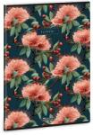 Ars Una Füzet kockás ARS UNA A/4 40 lapos Extra kapcsos Flowery Green (53124197) - tonerpiac
