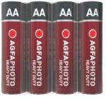 AgfaPhoto Elem, AA, 4 db, féltartós (szén-cink), zsugor, AGFAPHOTO "Heavy Duty (APFAAS4) - tonerpiac