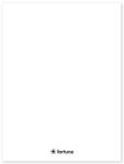 Fortuna Füzet vonalas FORTUNA Monocolor A/4 32 lapos 81-32 fehér (01.02100) - tonerpiac