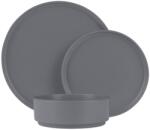Berlinger Haus Set farfurii ceramica 18 piese Aspen Collection Berlinger Haus BH 10008, gri, design modern, rotunde Serviciu de masa