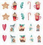 Takoy Panel karácsonyi díszekhez pamut