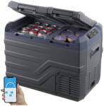 VEVOR Kétzónás egyoldali vezérlésű kompresszoros autós hűtőláda 32 literes -20 °C-tól +20 °C-ig állítható hőmérséklettel - NLD45 (HUTOSZEKRENY_197988219934)