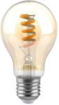 V-TAC Borostyán LED izzó filament COG E27 A60 4W 1800K gömb - 217335