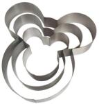 ENGER egeres 3 részes torta forma, rozsdamentes (5999036111024)