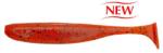 Keitech Easy Shiner 3" 76mm/ EA#13 Spicy Mustard PP. /Blue FLK. gumihal