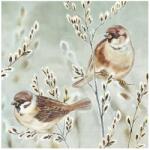 Ihr WINTER MELODY papírszalvéta csomag 33x33cm, Kék (L1085545)