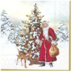 Ihr V&B Annual Christmas Santa papírszalvéta csomag 25x25cm (C886200)