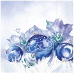 Ihr BLUE BAUBLES papírszalvéta csomag 33x33cm, Kék (L1054540)