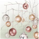 Ihr COPPER BAUBLES papírszalvéta csomag 33x33cm, Zöld (L1061320)