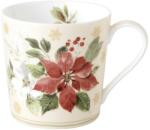 IHR POINSETTIA BOUQUET bögre 0, 35l, Krém (BOJ1087360)