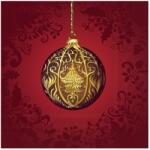 Ihr OPULENT CHRISTMAS ORNAMENT papírszalvéta csomag 33x33cm, Piros (L1094510)