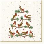 Ihr LET'S SING TOGETHER papírszalvéta csomag 25x25cm, Krém (C1056060)