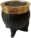  INOX mate tök (Calabaza) Torpedo Lux 200ml - fekete