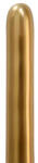 Balonevi modellező lufi, 260, 50db/cs, Chrome Gold, Króm Arany (LUFI922817)