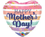  Fólia lufi - Boldog Anyák Napját - Happy Mother's Day - Szív alakú