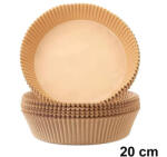  50 darabos sütő papír forrólevegős sütőhöz - 20 cm - Air fryer sütőpapír