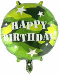  Fólia lufi - Happy Birthday - Terepmintás