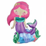  Álló fólia lufi - Sellő, hableány