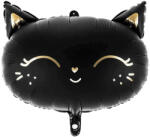 Fólia lufi - Cica, macska - Fekete