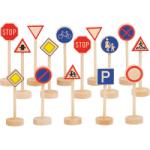 Goki Semne de circulatie copii set 15 buc lemn Goki
