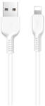 Cable USB A to Lightning Hoco 2, 4A 1 m X20 white (6957531068815)