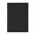 TUCSON Agenda nedatata B5 Tucson, spira ascunsa, hartie offset alb, coperta neagra (EJ261803)