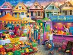 Masterpieces - Puzzle Piața de weekend - 750 piese Puzzle