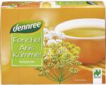 dennree Ceai de fenicul, anason si chimen 50 plicuri bio 100g
