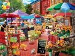 Masterpieces - Puzzle Town Square Booths - 750 piese
