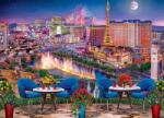 Masterpieces - Puzzle Colorscapes - Las Vegas - 1 000 piese