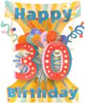Santoro 3D картичка Santoro Swing - Happy 30 Birthday (SC235)