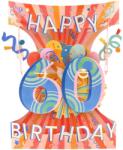 Santoro 3D картичка Santoro Swing - Happy 60 Birthday (SC238)