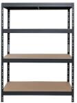 Hobby Raft metalic depozitare, 180 x 120 x 45 cm, gri, 4 polite, 250 kg/polita (hobded1082960) Raft