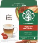 Starbucks by Nescafé Dolce Gusto Hazelnut Macchiato kávé és tejpor kapszula 12 db/6 csésze 123 g - ecofamily
