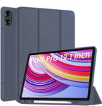 Techsuit Xiaomi Redmi Pad Pro / Poco Pad Sötétkék Techsuit - Flex Trifold (with Pencil Holder) tok