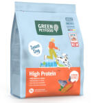 Green Petfood 900g Green Petfood High Protein rovarok & lazac száraz kutyatáp