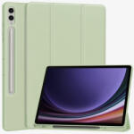 Techsuit Samsung Galaxy Tab S9 Plus / S10 Plus Matcha Zöld Techsuit Flex Trifold (Pencil Holderrel) tok