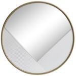 Mauro Ferretti Dekoratív fehér tükör fémből és MDF-ből, ø 80 cm, Tolosa Mauro Ferreti (0661260000)